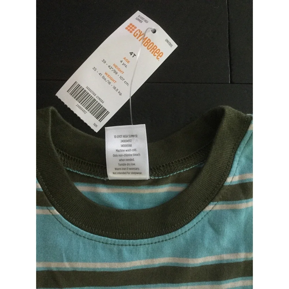 NWT Gymboree California Surfin' Puppy‎ Tank Top Boy Size 4T New (Z1)